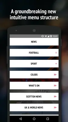 Daily Record android App screenshot 2